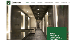 Desktop Screenshot of jancon.ca